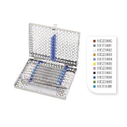 Casete 8 instrumentos IME12DIN8 Hu-Friedy - Formato 1/2 DIN Dimensiones: 152 x 184 x 34 mm