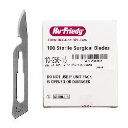 Hojas de bisturí n 15C 10-256-15 Hu-Friedy - Caja de 100 unidades.