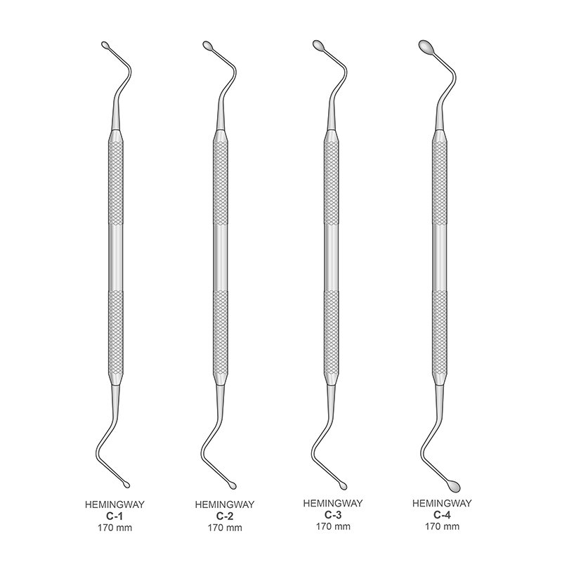 Cucharillas alveolares Hemingway. Bontempi - 