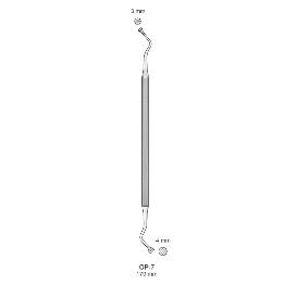 Compactador de hueso en seno OP-7 3 mm Bontempi - 