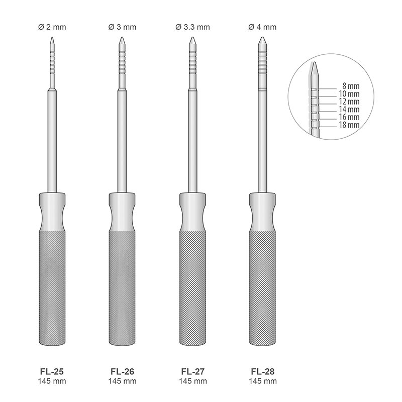 Osteotomos dilatadores Bontempi - 