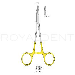 Porta-agujas Halsey PH-73 Bontempi - 130 mm.