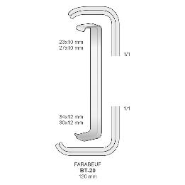 Separador Farabeuf niños BT-20 Bontempi - 2 unidades.
