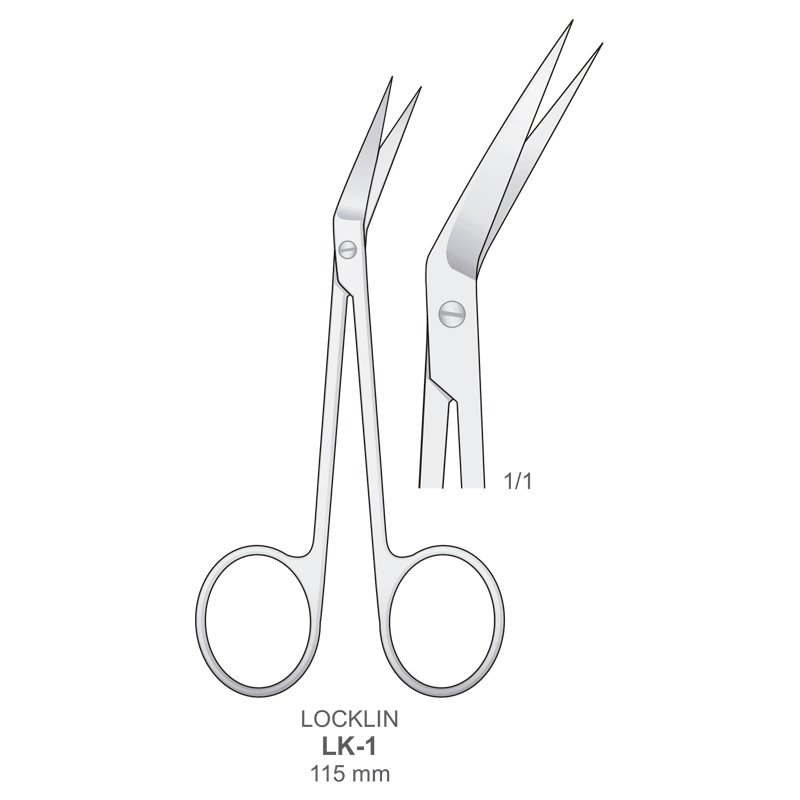 Locklin LK-1 Bontempi - Angulada. 11,5 cm.