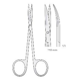 Tijera curva Royal Dent - 