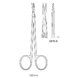 Tijera Goldman-Fox GFR-S especial Bontempi - Recta, muy fina. 12 cm.