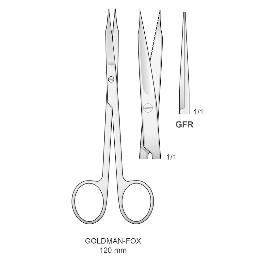 Tijera Goldman-Fox GFR Bontempi - Recta. 13,5 cm. Dentada