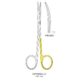 Tijera Metzenbaum FM-2 SC super-corte Bontempi - Curva. 145 mm