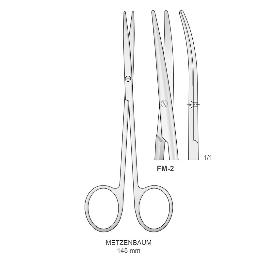 Tijera Metzenbaum FM-2 Bontempi - Curva. 145 mm