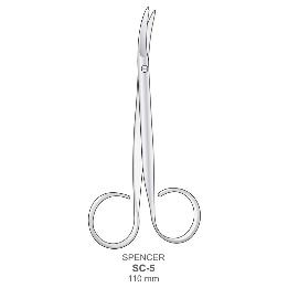 Tijera Spencer lateral 11 cm Bontempi - 