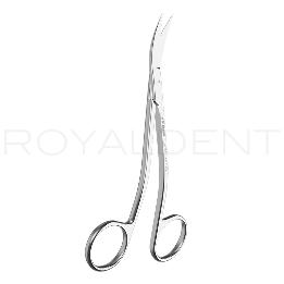 Tijeras curva La grange 10.5cm Asa Dental - unidad