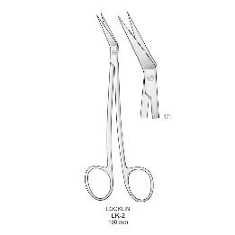 Tijeras Lockin angulada LK-2 16 cm Bontempi - Angulada. 16 cm.