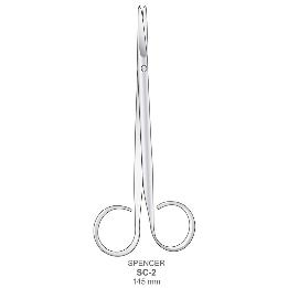Tijeta para sutura Spencer recta 14,5 cm. Bontempi - 