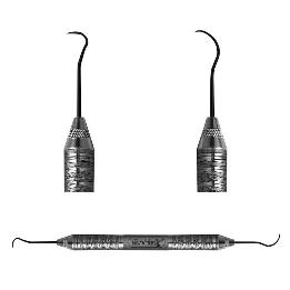 Sonda EXD3CHXTS Cowhorn punta de resina Hu-Friedy - Botella de 236 ml.