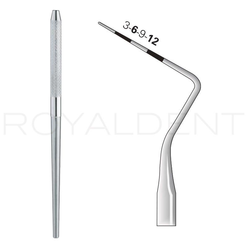 Sonda Milimetrada  3-6-9-12 American Eagle-Royal dent - 
