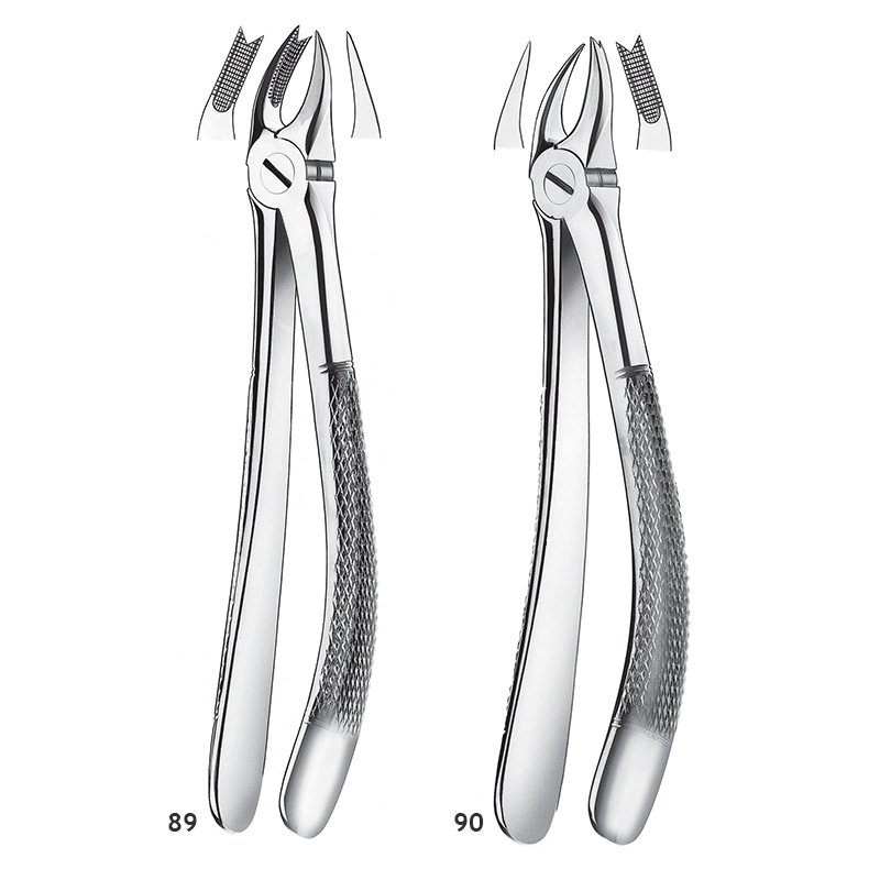 Forceps n 89-90 Carl Martin - Para molares superiores