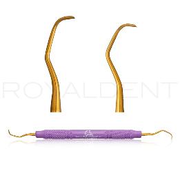 Cureta universal Gracey DBL ANTERIOR autofilante lila AEDGA XPX American Eagle - 