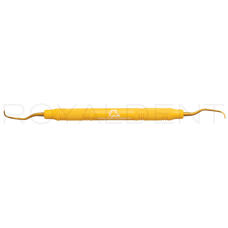 Cureta universal Gracey DBL POSTERIOR autofilante amarilla AEDGP XPXE American Eagle - unidad