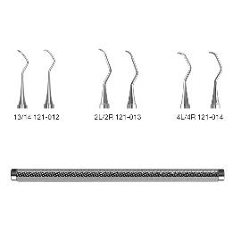 Cureta Columbia mango n 2 octogonal Hu-Friedy - 