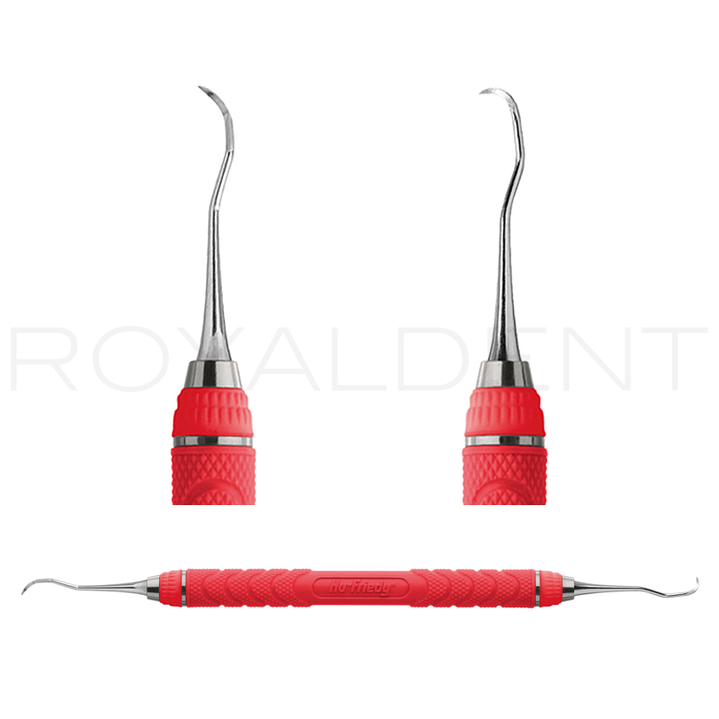 Limpiador de sarro S204SDC8E2 mango resina rojo Hu Friedy - 