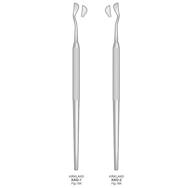 Cuchillo de periodoncia Kirklnad simple KKD Bontempi - Unidad.