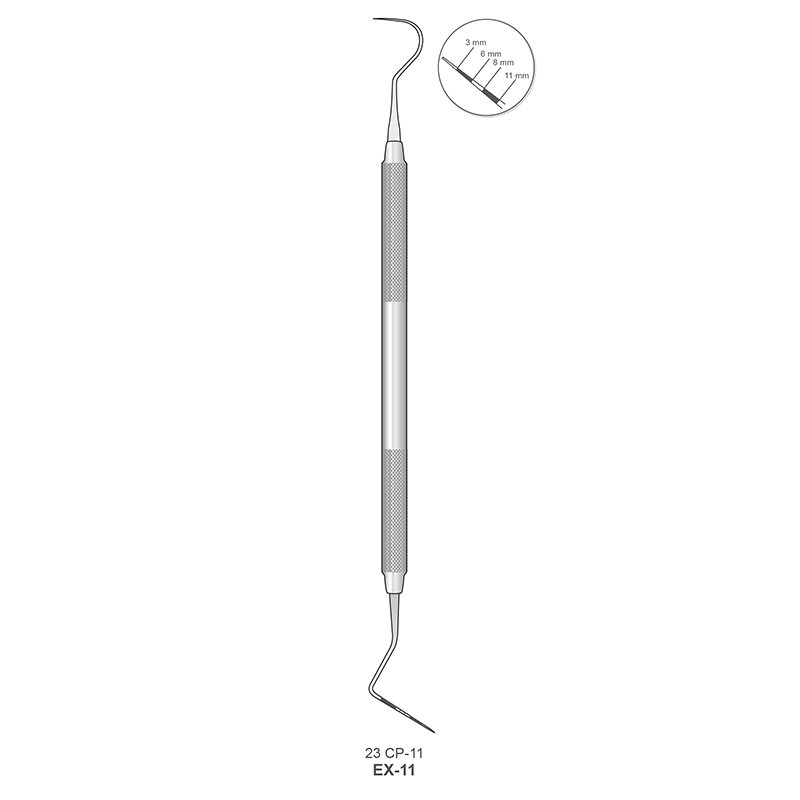 Sonda doble milimetrada EX-11 Bontempi - Marcas: 3-6-9-11 mm