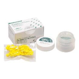 GC Pliers reposicion  - 000237 GC - Caja de 50 grips de goma + 1 pote de 4 g de polvo adhesivo esmeril 