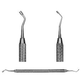 Atacador Hollemback Plano PLGH2 Hu-Friedy - Mango redondo