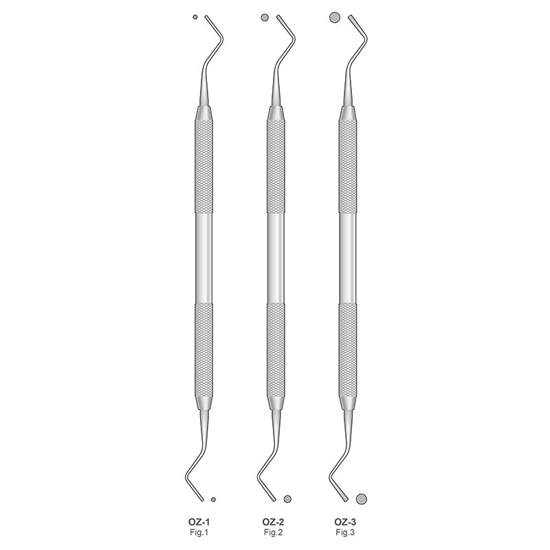 Atacador plano rayado figura OZ Bontempi - 