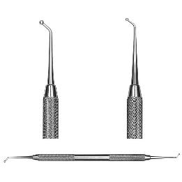 Bruñidor  bola-bola BB26/27S. Mango redondo. Hu-Friedy - 