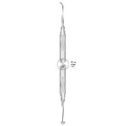 Bruñidor bola-huevo Ball 712-29. Mango hueco Bontempi - 