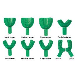 Cubetas plástico verdes COE - Confección de 12 unidades