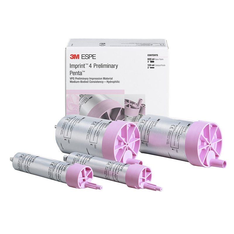 Imprint 4 Preliminary Penta Solventum - 2 x 300 ml. base + 2 x 60 ml. catalizador