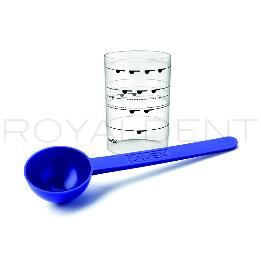 Medidor para Alginato  Cavex - 1 cuchara para medir polvo + 1 vaso para medir agua