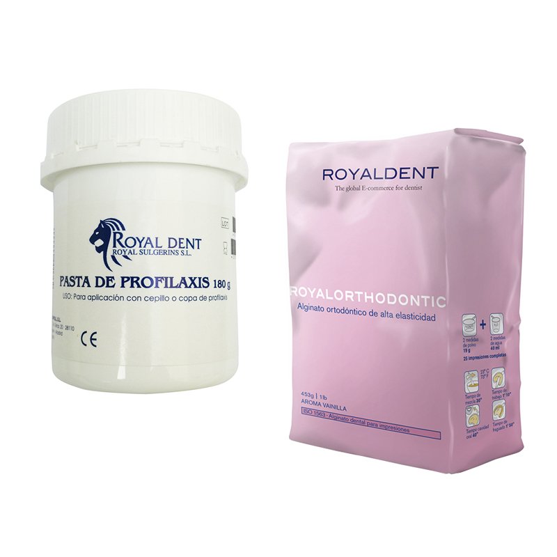 Pasta Profilaxis+alginato RoyalKid Royal Dent - 