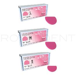 Arti-Pink Cera de registro de mordida ovolada Tipo MOYCO  Jean Baush - 1 caja de 24 unidades ovoladas