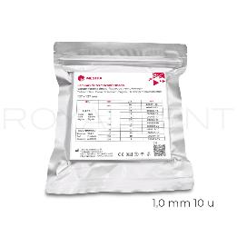Planchas CLEAR duras transparentes 1,0 mm 080802-10 Mestra - Caja de 10 unidades, para alineadores de ortodoncia y aparatos de ortodoncia