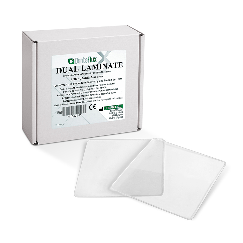 Planchas rígidas/blandas DLG Dentaflux - Caja de 10 unidades.