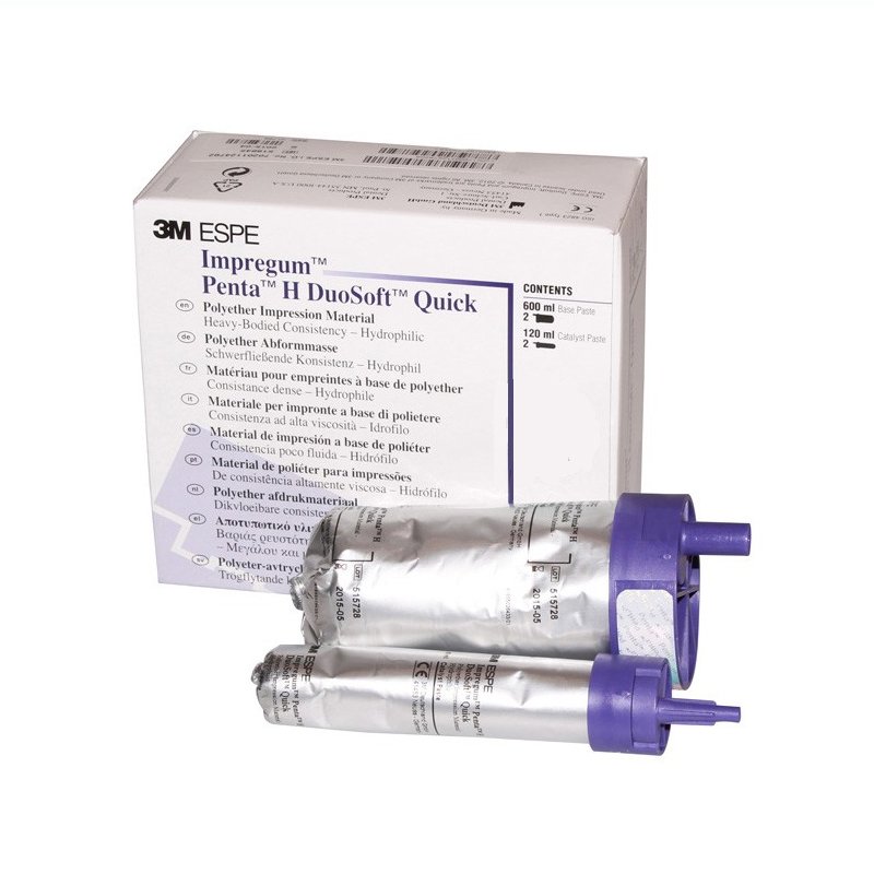 Reposición Impregum Penta H Duo Soft Quick 3M - 2 x 300 ml. Base + 2 x 60 ml. catalizador.