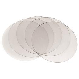 Planchas redondas 0,5 mm espesor R7001-05 discos y placas termoformables Alineador Leone - Caja de 25 unidades.