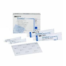 Permadyne fluido azul Solventum - 2 bases de 120 ml. + 2 catalizadores de 15 ml. + bloc de mezcla.