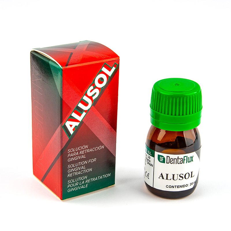 Alusol Dentaflux - Bote de 20 ml. Cloruro de aluminio.