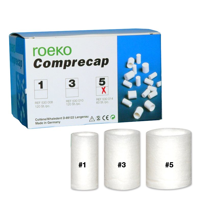 Comprecap n 5 14 mm Roeko - 60 unidades.