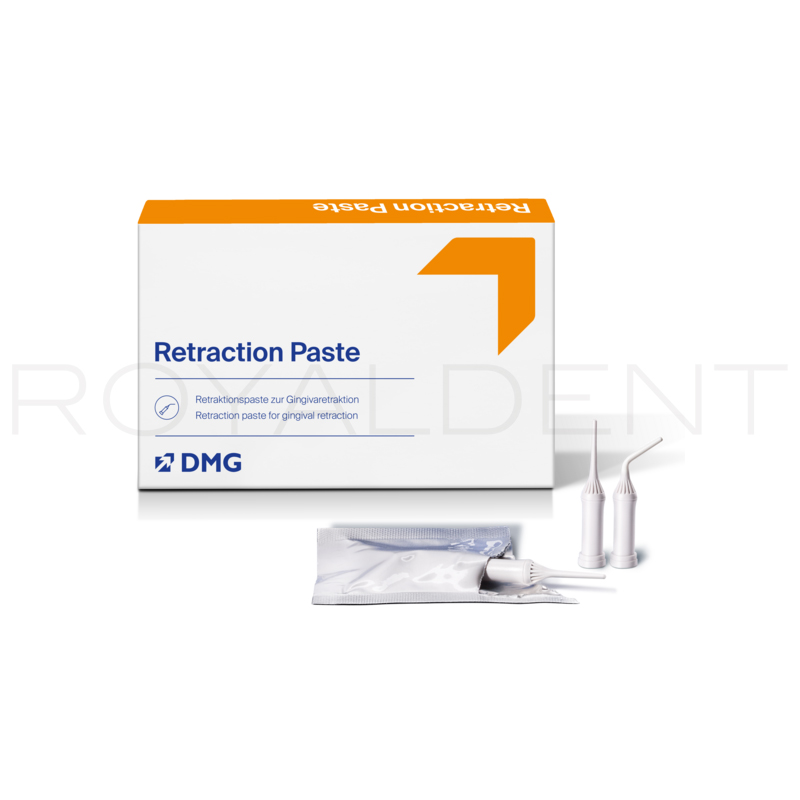 Retraction Paste - Retractor gingival Temporal DMG - 25 cápsulas de 0'37 g