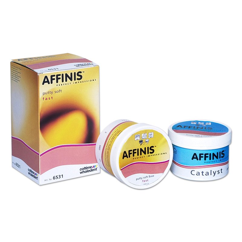 AFFINIS Putty Soft Fast Set Coltene - Base + catalizador: 600 ml. 