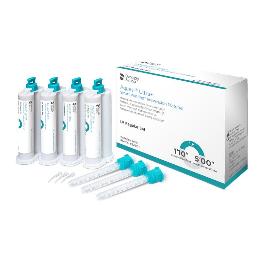 Aquasil Ultra+ siliconas fluidas Dentsply Sirona - 4 cartuchos de 50 ml. + 12 puntas de mezcla.