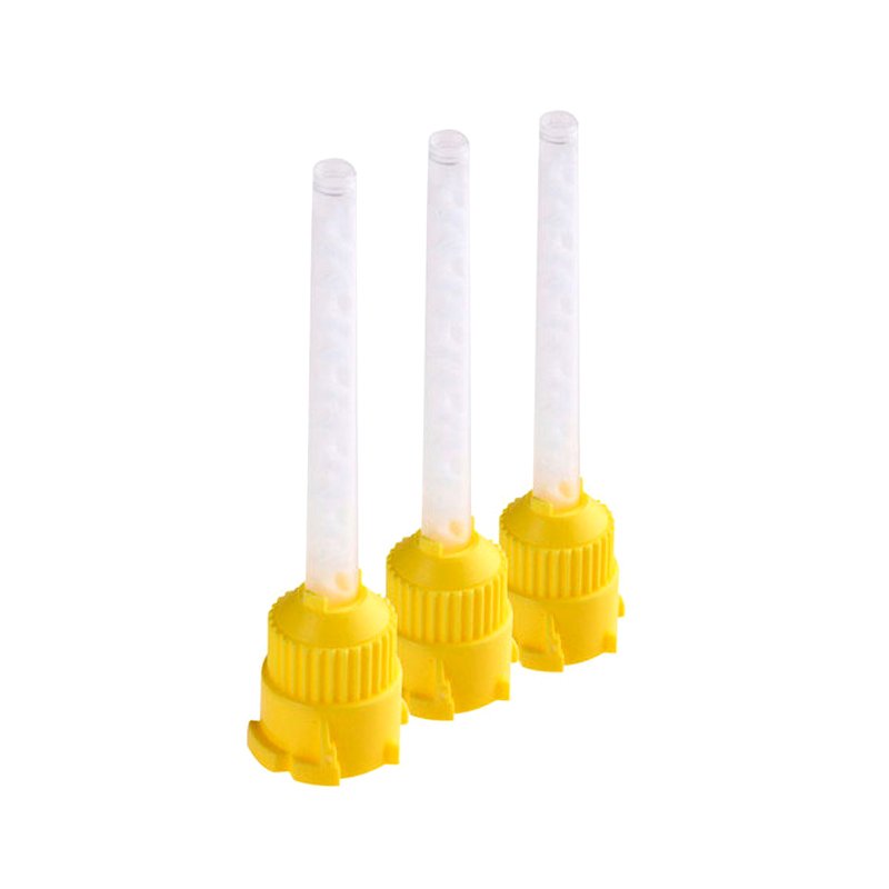 Puntas mezcla amarillas tipo 1:1, 2:1 Royal Dent - 50 unidades. 
