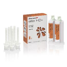 ELITE HD+ TRAY MATERIAL HEAVY FAST Zhermack - 2 cartuchos de 50 ml + 6 puntas de mezcla verdes