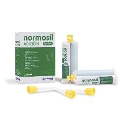 Normosil Adición Light Laboratorios Normon - Envase con 2 cartuchos de 50 ml + 12 puntas mezcladoras
