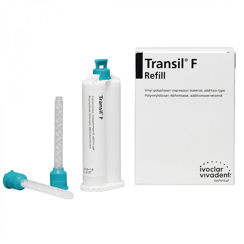 TRANSIL F  Ivoclar-Vivadent - 2x50 ml + 6 puntas mezcla